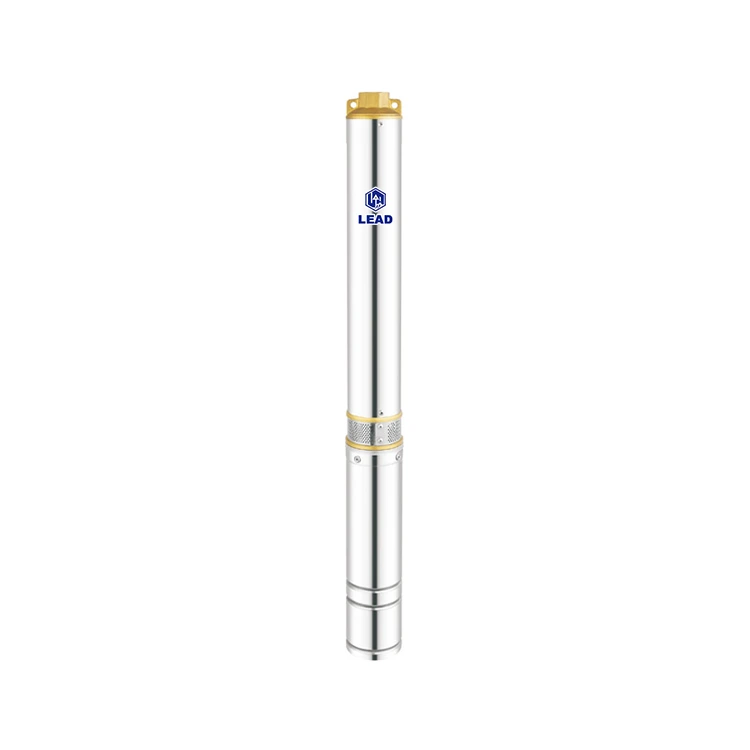 0,75-10hp 1ph 3ph 4 polegadas Bomba submersível para poço