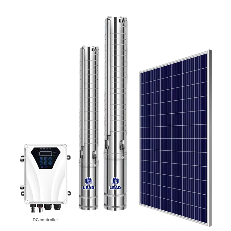 Bomba submersível movida a energia solar de 3 polegadas